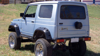 Illustration for article titled Propane Powered Suzuki Samurai Is Quite Acceptable